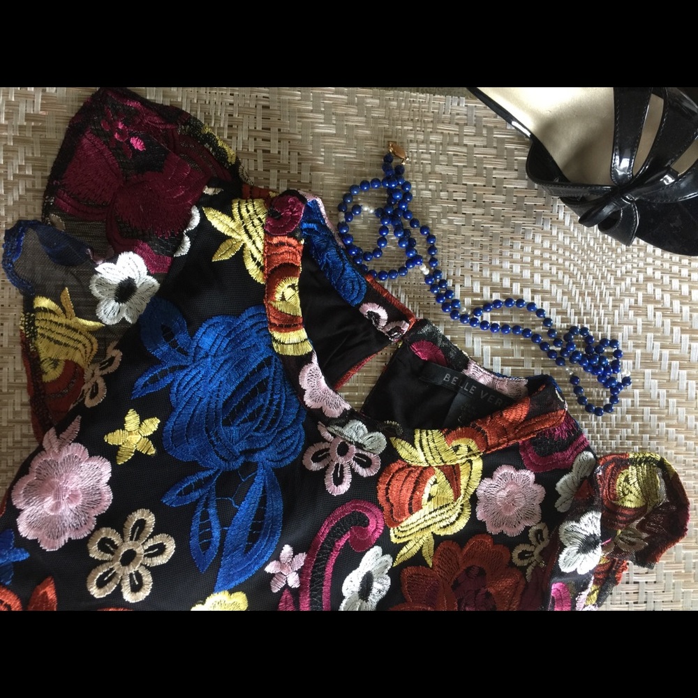 Belle Vere Embroidered Top